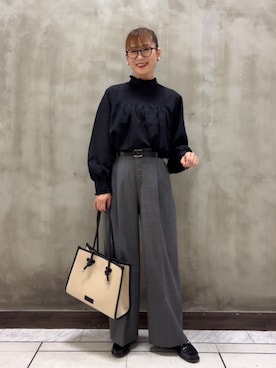 Yasucoさん(レディース・163cm)の秋コーディネート