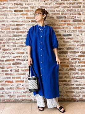 Yasucoさん（レディース・163cm）の夏コーディネート