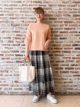 「THE SHOP TK （ザ ショップ ティーケー ）のアイテム」を使った、Yasucoさん（レディース・163cm）の春コーディネート