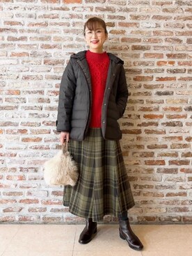 Yasucoさん(レディース・163cm)の冬コーディネート