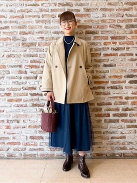 Yasucoさん(レディース・163cm)の秋コーディネート