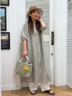Yasucoさん(レディース・163cm)の夏コーディネート