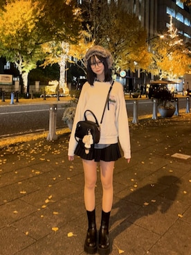 Sashaさん（レディース・160cm）の冬コーディネート