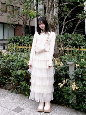 Sashaさん（レディース・160cm）の冬コーディネート