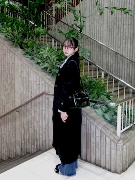 「classicalelf（クラシカルエルフ）のアイテム」を使った、Sashaさん（レディース・161cm）の冬コーディネート