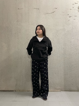 「adidas（アディダス）のadidas　SAMBA OG（スニーカー、ブラック系）」を使った、ときさん（レディース・160cm）の春コーディネート