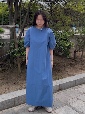 「EKAL（エカル）のアイテム」を使った、ときさん（レディース・160cm）の夏コーディネート