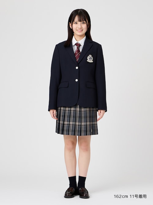 T*す様 East Boy ブレザー　スカート　ネクタイ ネクタイ レジメ×紋章 Yタイ 通学 女子 中学生 高校生 スクール