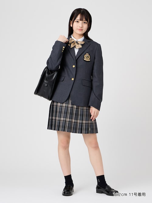 ジャケット ゴールドエンブレム ブレザー 制服 学生 中学 高校