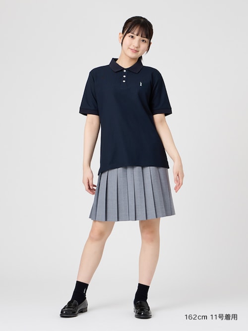 セール】ポロシャツ 半袖 COOLMAX ミント女神 スクール 制服 通学