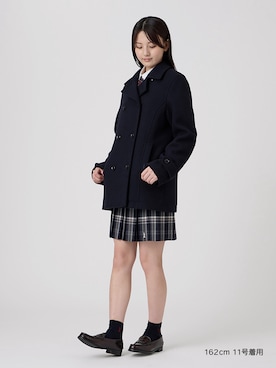 「アイテム（ピーコート、ブルー系）」を使った、EASTBOY 2さん（レディース・162cm）の秋コーディネート