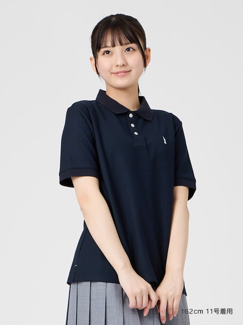 セール】ポロシャツ 半袖 COOLMAX ミント女神 スクール 制服 通学
