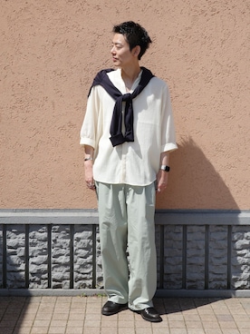 JIMINさん(メンズ・177cm)の春コーディネート
