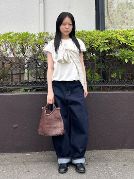 suzuさん（レディース・158cm）の夏コーディネート