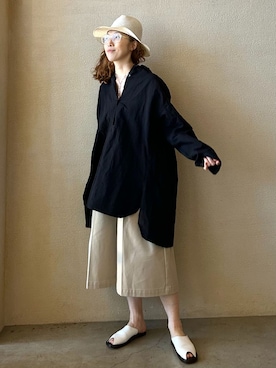 「JOURNAL STANDARD LUXE（ジャーナルスタンダード　ラックス）のアイテム」を使った、OEさん（レディース・161cm）の夏コーディネート