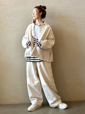「JOURNAL STANDARD LUXE（ジャーナルスタンダード　ラックス）のアイテム」を使った、OEさん（レディース・161cm）の夏コーディネート