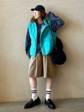 「JOURNAL STANDARD LUXE（ジャーナルスタンダード　ラックス）のアイテム」を使った、OEさん（レディース・161cm）の夏コーディネート