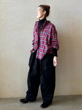 OEさん(レディース・161cm)の秋コーディネート