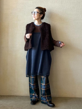 「JOURNAL STANDARD LUXE（ジャーナルスタンダード　ラックス）のアイテム」を使った、OEさん（レディース・161cm）の秋コーディネート