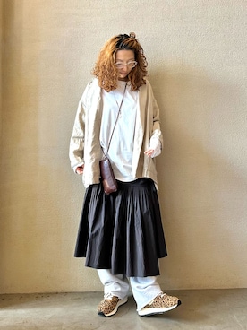 「JOURNAL STANDARD LUXE（ジャーナルスタンダード　ラックス）のアイテム」を使った、OEさん（レディース・161cm）の春コーディネート