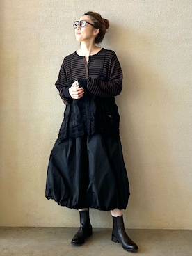 OEさん（レディース・161cm）の秋コーディネート