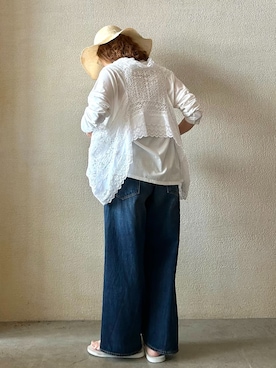 「JOURNAL STANDARD LUXE（ジャーナルスタンダード　ラックス）のアイテム」を使った、OEさん（レディース・161cm）の夏コーディネート