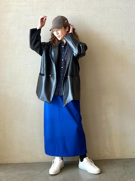 OEさん(レディース・161cm)の春コーディネート
