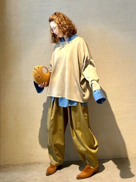 OEさん(レディース・161cm)の春コーディネート