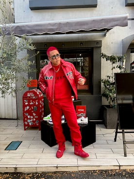 yumin300さん（メンズ・182cm）の冬コーディネート