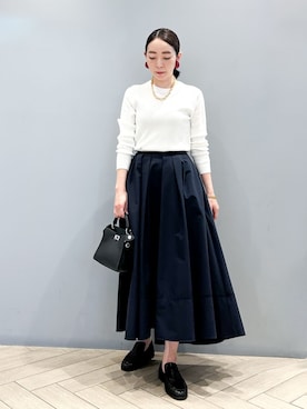 「CAMINANDO（カミナンド）のアイテム」を使った、chikaさん（レディース・154cm）の春コーディネート