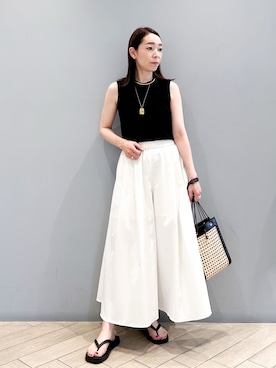 「CAMINANDO（カミナンド）のアイテム」を使った、chikaさん（レディース・154cm）の春コーディネート