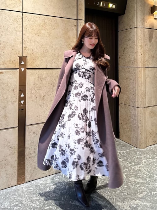 Winter Rose Dress（ワンピース）｜Her lip to（ハーリップトゥー）の