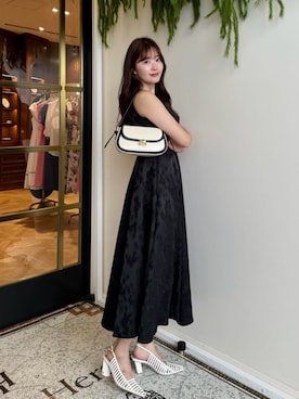 Her lip to（ハーリップトゥー）の「French Sleeve Polo Mini Dress