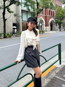 Her lip toさん(レディース・158cm)の秋コーディネート