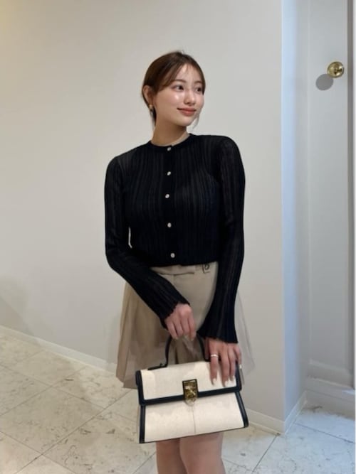 ニット/セーター Odeon Ruffled Knit Top her lip to Her lip to - Odeon Ruffled Knit Top her lip toの通販 by ❤︎shop