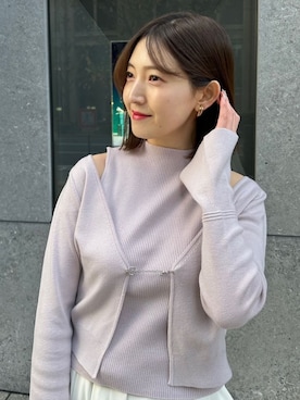 トップス Her lip to / Aveline Knit Gilet Her lip to ニット セーター Aveline Knit Gilet レディース