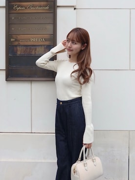 Her lip toさん（レディース・160cm）の秋コーディネート