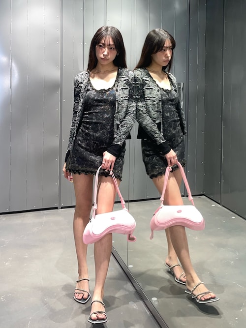 ディーゼル DIESELミニドレス D-CERTA Sサイズ DIESEL（ディーゼル）の「ウィメンズ ミニドレス D-CERTA（ワンピース