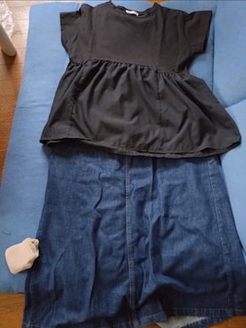 「DRESKIP（ドレスキップ）のアイテム」を使った、ぽんこさん（レディース・169cm）の秋コーディネート