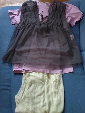 「しまむら（シマムラ）のアイテム（その他パンツ）」を使った、ぽんこさん（レディース・169cm）の秋コーディネート