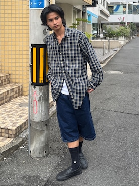 「STANCE(スタンス)のアイテム」を使った、しゅーとさん(メンズ・170cm)の秋コーディネート