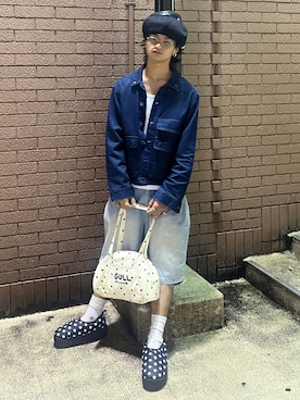 「SUBU（スブ）のアイテム」を使った、しゅーとさん（メンズ・170cm）の秋コーディネート