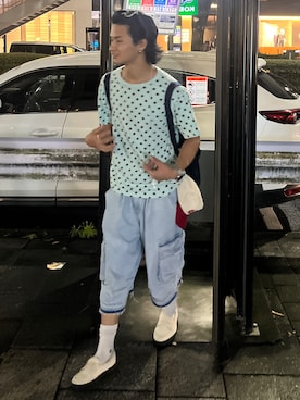 「STANCE(スタンス)のアイテム」を使った、しゅーとさん(メンズ・170cm)の秋コーディネート