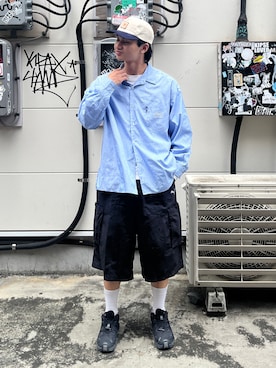 「STANCE(スタンス)のアイテム」を使った、しゅーとさん(メンズ・170cm)の秋コーディネート