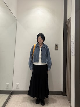 「URBAN RESEARCH DOORS（アーバンリサーチドアーズ）のアイテム（タンクトップ）」を使った、hiyoriさん（レディース・158cm）の秋コーディネート