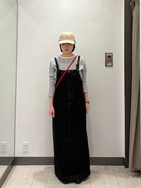 「URBAN RESEARCH Sonny Label（アーバンリサーチサニーレーベル）のアイテム（ワンピース/ドレス）」を使った、hiyoriさん（レディース・158cm）の秋コーディネート