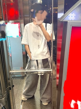 「MASONPRINCE（メイソンプリンス）のアイテム（パンツ）」を使った、27nina0603さん（メンズ・171cm）の夏コーディネート