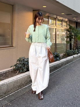 mioさん（レディース・158cm）の冬コーディネート