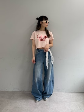 「mystic（ミスティック）のアイテム」を使った、mioさん（レディース・158cm）の春コーディネート