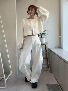 mioさん（レディース・158cm）の冬コーディネート